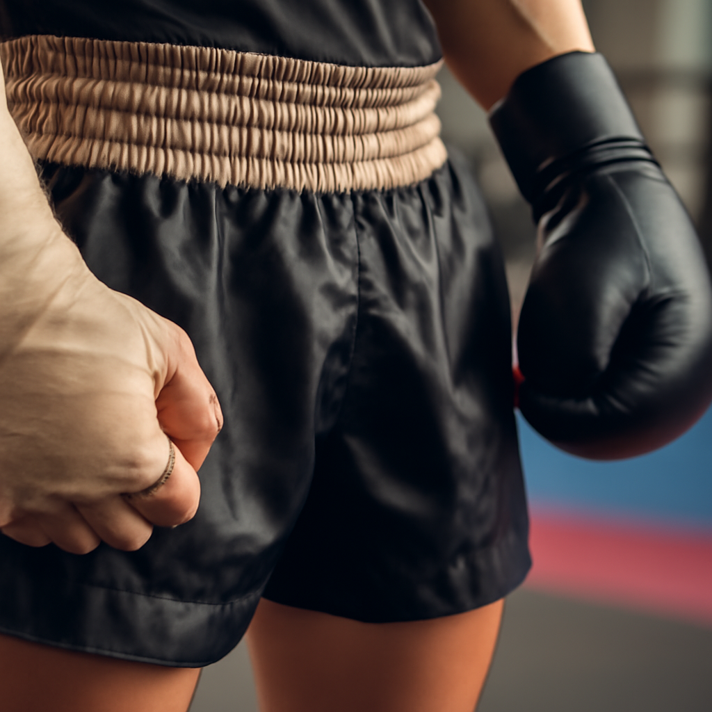 luva de boxe feminina