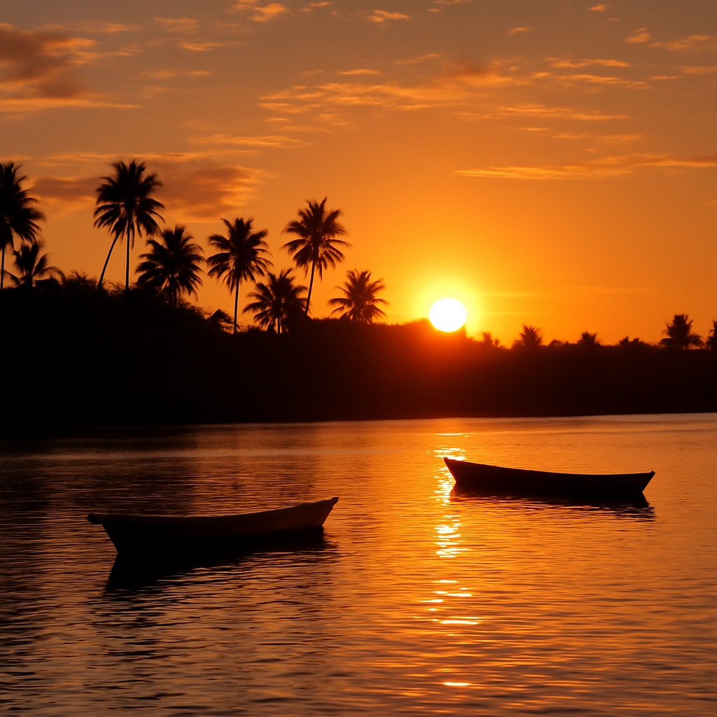 Pôr do sol no Rio Caraíva: 7 pontos certeiros para fotografar melhor (com horários e composição)
